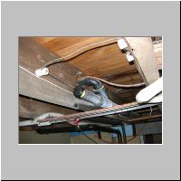13. The kitchen drain flows at an upward slope, so the 45 joint will be removed to raise the pipe.jpg